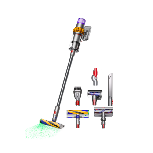 Dyson V15 detect Absolute Yellow/Iron/Nickel 446986-01(Αντιπροσωπείας)